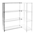 21"d x 60"w Wire Shelving Add-Ons with 4 Shelves