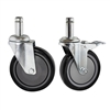 5" Polyurethane Stem Casters