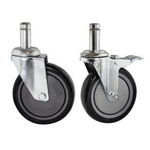 5" Polyurethane Stem Casters