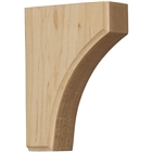 Clarksville Wood Bracket 4"d