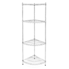 18"d Radius Corner Units with 4 Shelves