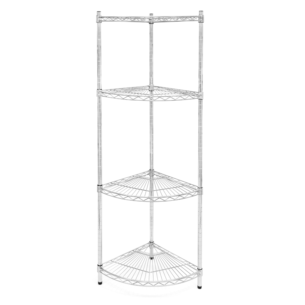 18d Radius Corner Units with 4 Shelves