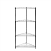 18"d Triangle Corner Shelving with 4 Shelves