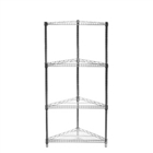 24"d Triangle Corner Shelving with 4 Shelves