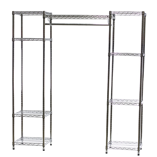 Closet Wire Shelving System 18 D X 72, Wire Shelving System