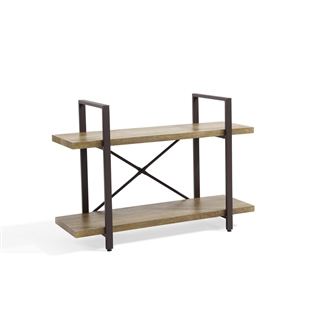 Two Level Rustic Shelving Unit