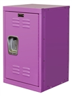 Mini kids locker in bubble gum pink