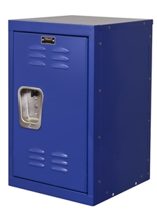 Mini kids locker in blue