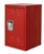 Mini kids locker in red