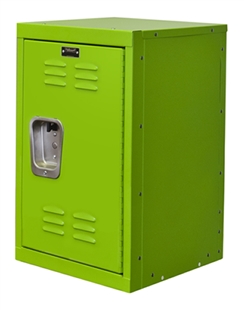 Mini kids locker in green