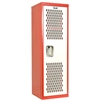 Red and White Home Team Locker