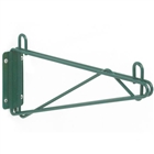 Green Epoxy Single Wall Mount Bracket