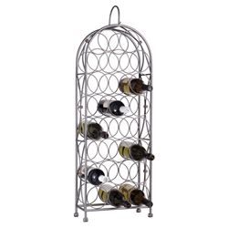 Bordeaux Chateau wine rack with 23 rings