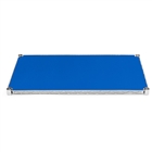 14"d Blue Poly Shelf Liners