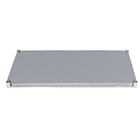 12"d Gray Poly Shelf Liners