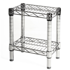 10"d x 14"h Wire Shelving with 2 Shelves