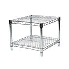 21"d x 14"h Wire Shelving with 2 Shelves