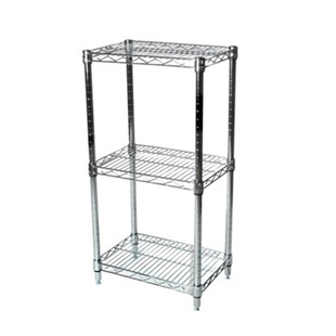 12" deep 3 tier wire shelving racks