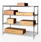 30"d x 36"w Wire Shelving with 4 Shelves