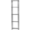 8"d x 18"w Wire Shelving Unit with 5 Shelves