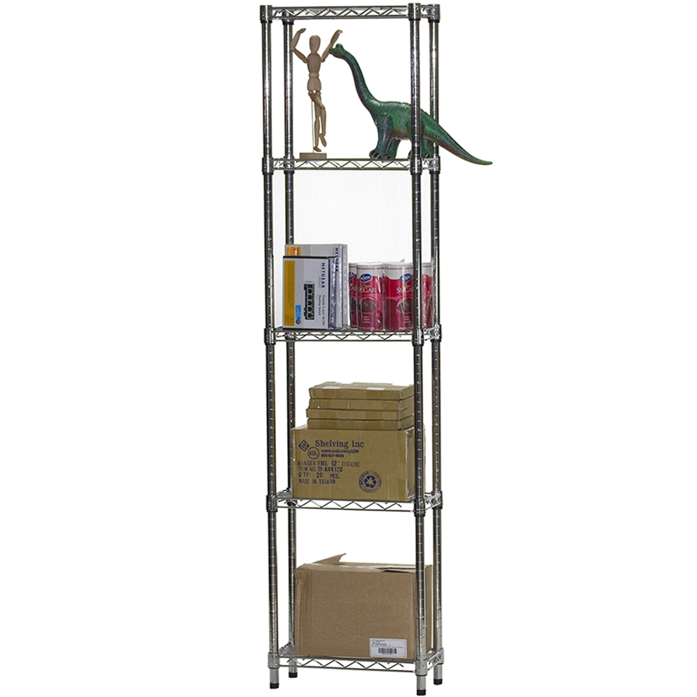 8d Chrome Wire Shelves