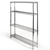 8"d x 42"w Wire Shelving Units With 4 Shelves