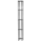 10"d x 10"w Wire Shelving with 5 Shelves