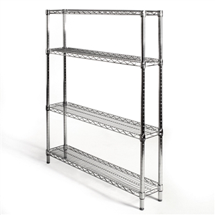 10"d x 36"w Wire Shelving with 4 Shelves