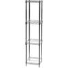 12"d x 12"w Wire Shelving Unit with 4 Shelves