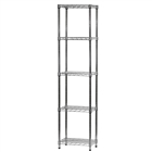 12"d x 18"w Wire Shelving Unit with 5 Shelves