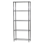 12"d x 30"w Wire Shelving Unit with 5 Shelves