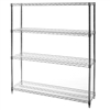 12"d x 54"w Wire Shelving with 4 Shelves