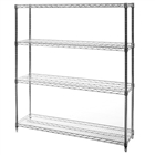 12"d x 54"w Wire Shelving with 4 Shelves