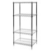 18"d x 24"w Wire Shelving Unit with 4 Shelves