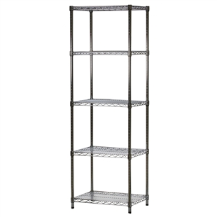 18"d x 24"w Wire Shelving Unit with  Shelves