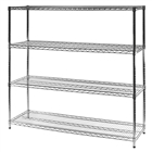 21"d x 60"w Wire Shelving with 4 Shelves
