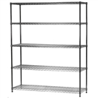 21"d x 60"w Wire Shelving with 5 Shelves