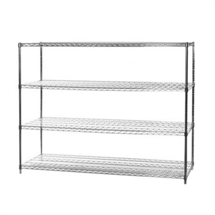 24"d x 60"w 4 tier wire shelving racks