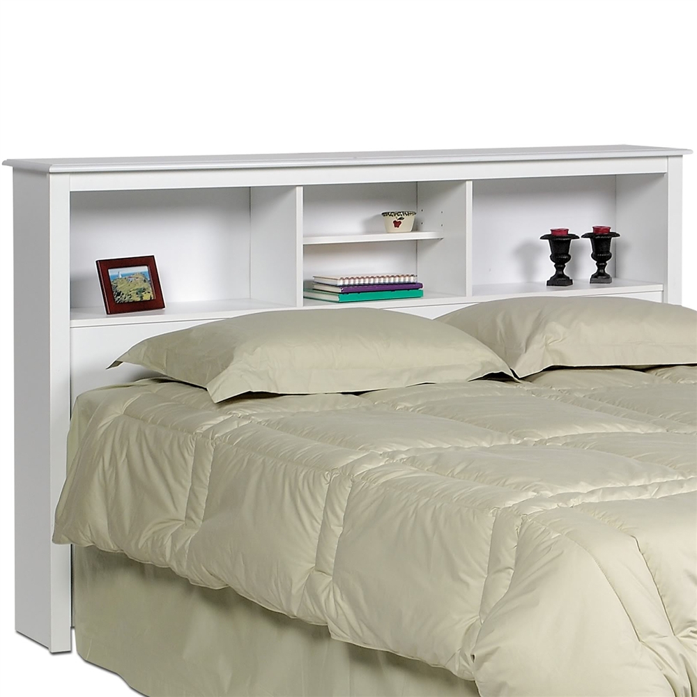 Bookshelf on sale queen headboard