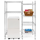 6-Tier Staggered Wire Shelving