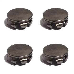 4 Pack of Corner Caps for Wall Mounted Wire Shelving