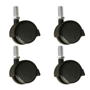 2" Plastic Casters - 4pk