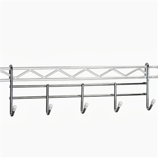 Wire Coat Rack for Wire Shelving