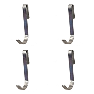4 Pack of J-hook for accessories