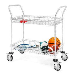 Wire Basket Cart