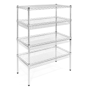 Wire Basket Shelving