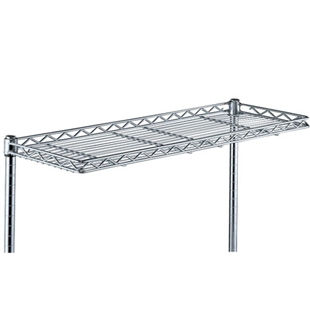 Cantilever Chrome Wire Shelving