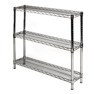 3-Shelf Custom Wire Shelving Kit