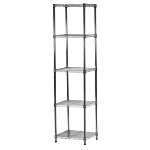 5-Shelf Custom Wire Shelving Kit