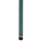 Green Wire Shelving Posts